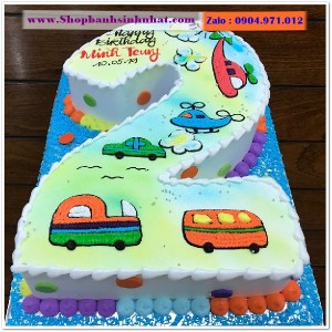 Bánh Sinh Nhật Xe Hơi - K76